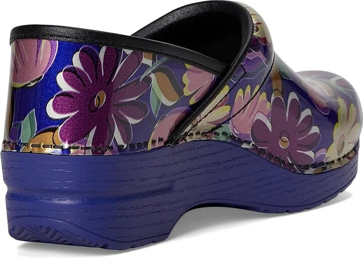 Dansko Professional Women's Clog Shoes Indigo : EU 37 (US Women's 6.5-7) Regular, Leather - Image 4