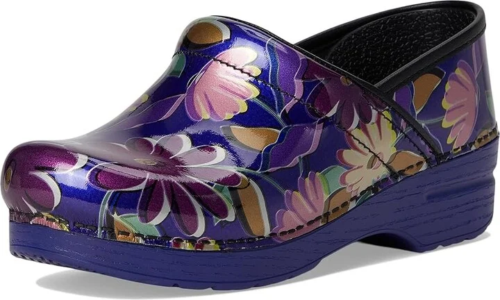 Dansko Professional Women's Clog Shoes Indigo : EU 37 (US Women's 6.5-7) Regular, Leather - Image 5