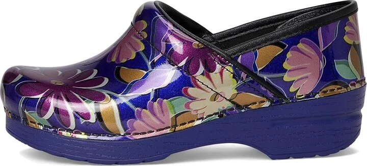 Dansko Professional Women's Clog Shoes Indigo : EU 37 (US Women's 6.5-7) Regular, Leather - Image 6