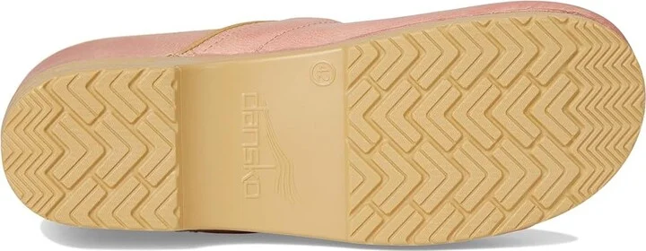 Dansko Professional Women's Clog Shoes Pink Milled Burnished : EU 41 (US Men's 7.5-8 - Women's 10.5-11) Regular, Leather/Synthetic - Image 3