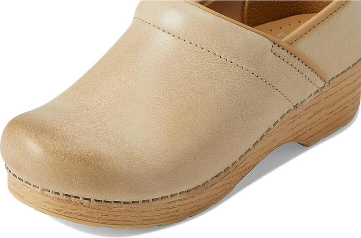 Dansko Professional Women's Clog Shoes Sand Milled Burnished : EU 36 (US Women's 5.5-6) Regular, Leather/Synthetic - Image 7