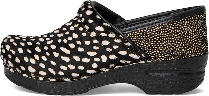 Dansko Professional Women's Clog Shoes Spotted Haircalf : EU 42 (US Women's 11.5-12) Regular, Leather - Image 6