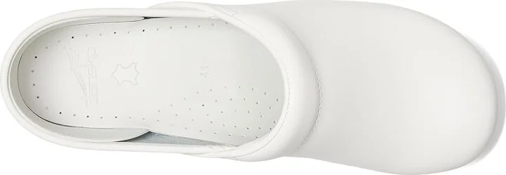 Dansko Professional Women's Clog Shoes White Box : EU 35 (US Women's 4.5-5) Regular, Leather/Synthetic - Image 3