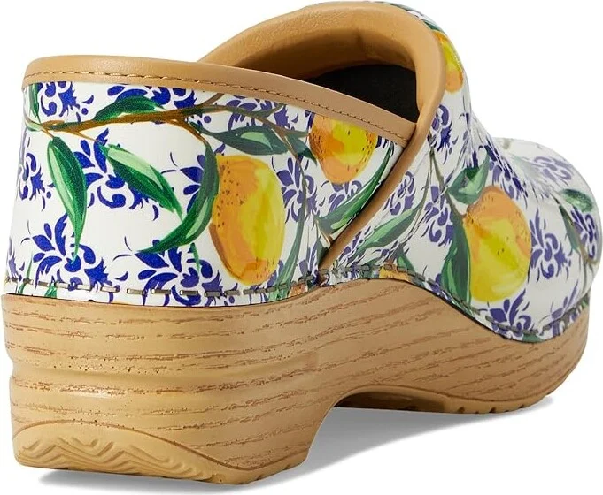 Dansko Professional Women's Clog Shoes Yellow : EU 37 (US Women's 6.5-7) Regular, Leather - Image 4