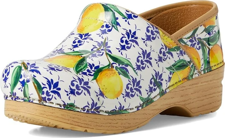 Dansko Professional Women's Clog Shoes Yellow : EU 37 (US Women's 6.5-7) Regular, Leather - Image 5
