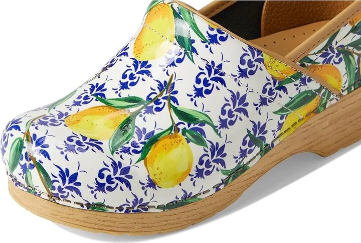 Dansko Professional Women's Clog Shoes Yellow : EU 37 (US Women's 6.5-7) Regular, Leather - Image 7