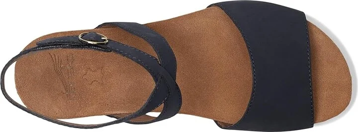 Dansko Rafferty Women's Sandals Navy : EU 37 (US Women's 6.5-7) Regular, Leather/Rubber/Suede - Image 2