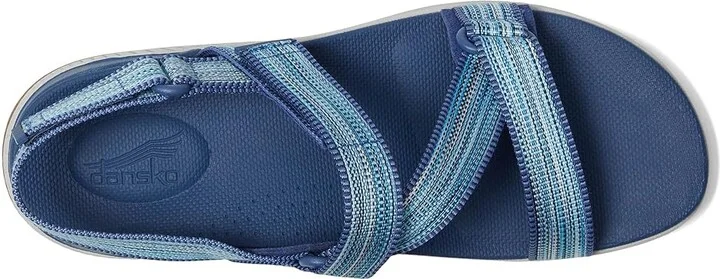 Dansko Rayna Women's Shoes Blue Webbing : EU 36 (US Women's 5.5-6) Regular - Image 2