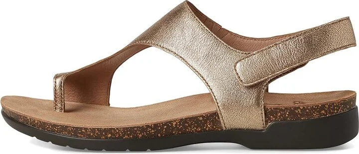 Dansko Reece Women's Sandals Bronze : EU 38 (US Women's 7.5-8) Regular, Suede - Image 6