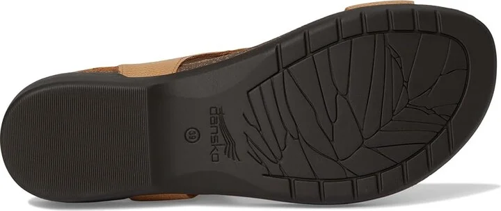 Dansko Reece Women's Sandals Honey : EU 40 (US Women's 9.5-10) Regular, Suede - Image 3