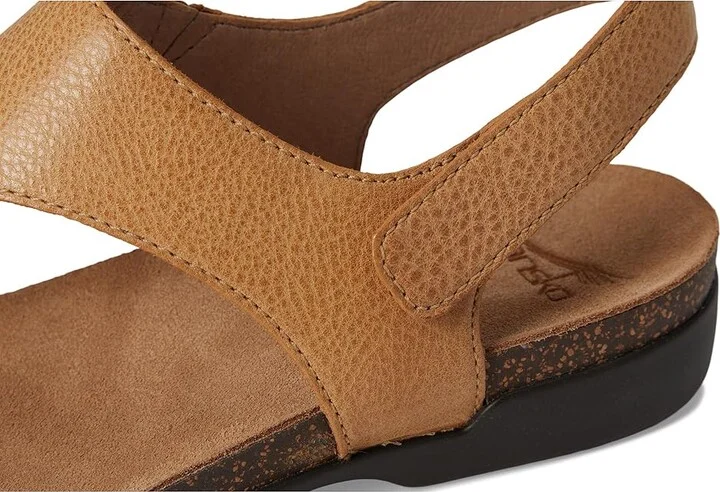 Dansko Reece Women's Sandals Honey : EU 40 (US Women's 9.5-10) Regular, Suede - Image 7