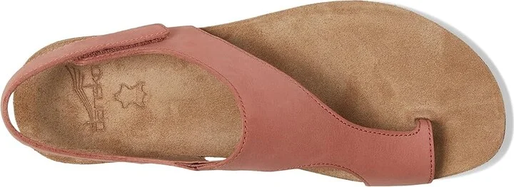 Dansko Reece Women's Sandals Rose : EU 38 (US Women's 7.5-8) Regular, Suede - Image 2