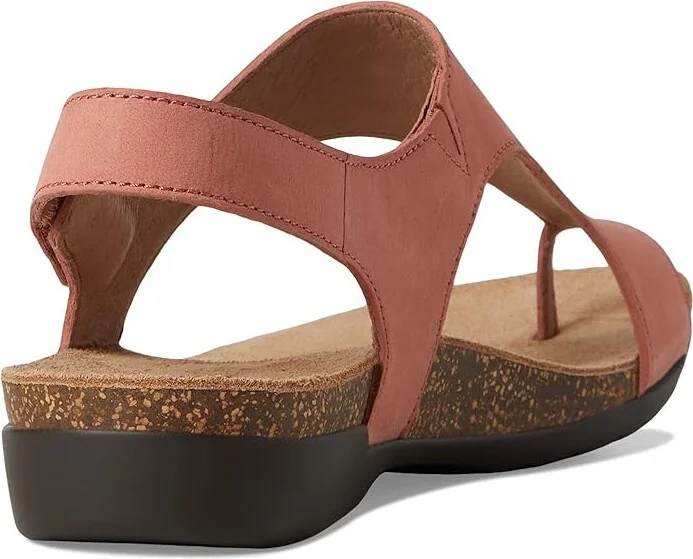 Dansko Reece Women's Sandals Rose : EU 38 (US Women's 7.5-8) Regular, Suede - Image 4