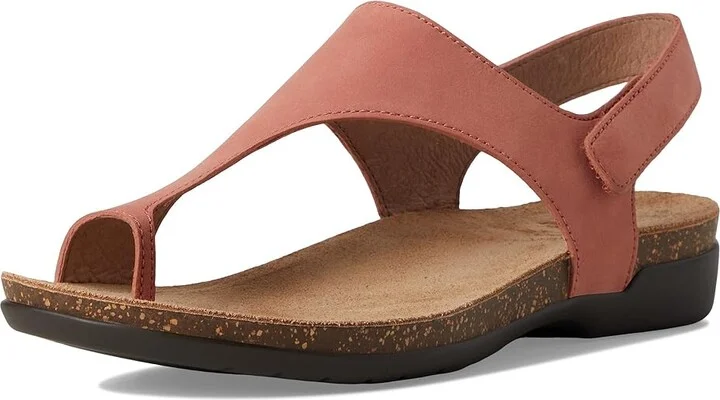 Dansko Reece Women's Sandals Rose : EU 38 (US Women's 7.5-8) Regular, Suede - Image 5