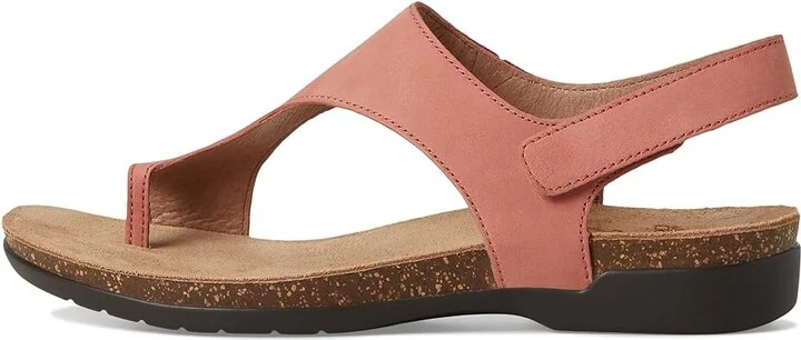 Dansko Reece Women's Sandals Rose : EU 38 (US Women's 7.5-8) Regular, Suede - Image 6