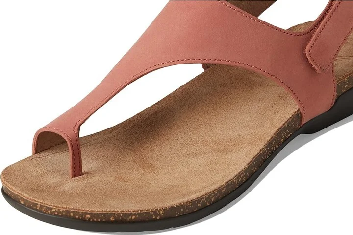 Dansko Reece Women's Sandals Rose : EU 38 (US Women's 7.5-8) Regular, Suede - Image 7