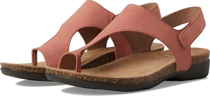Dansko Reece Women's Sandals Rose : EU 38 (US Women's 7.5-8) Regular, Suede