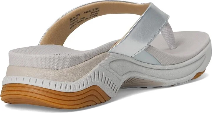 Dansko Rosemary Women's Sandals Silver : EU 37 (US Women's 6.5-7) Regular, Leather - Image 4