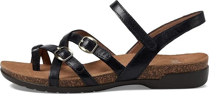 Dansko Roslyn Women's Shoes Black Waxy Burnished : EU 36 (US Women's 5.5-6) Regular - Image 5