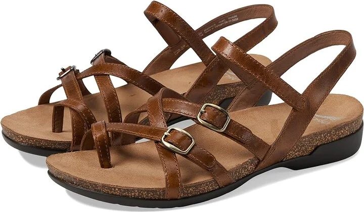 Dansko Roslyn Women's Shoes Tan Waxy Burnished : EU 36 (US Women's 5.5-6) Regular