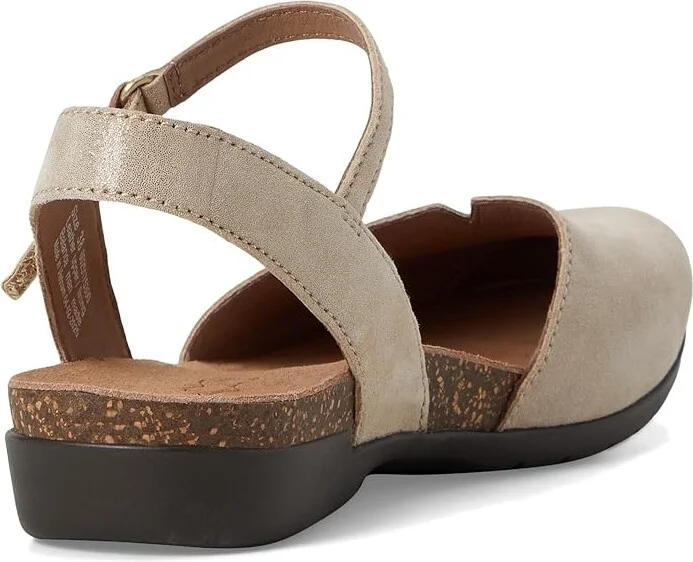 Dansko Rowan Women's Shoes Beige Sparkle Suede : EU 42 (US Women's 11.5-12) Regular, Nubuck/Leather - Image 4