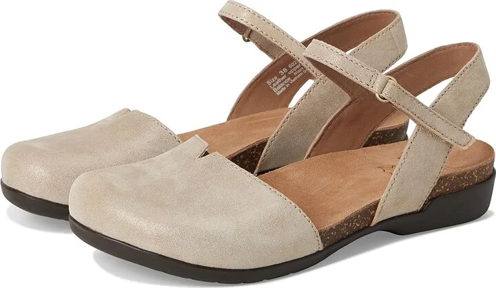 Beige Sparkle Suede