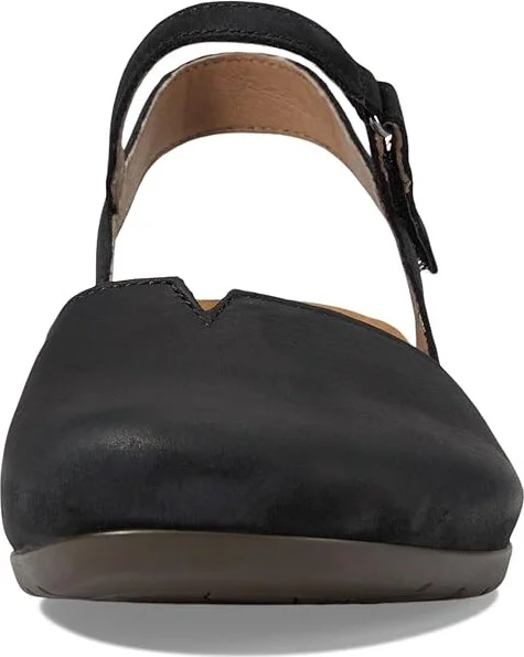 Dansko Rowan Women's Shoes Black Nubuck : EU 36 (US Women's 5.5-6) Regular, Nubuck/Leather - Image 2