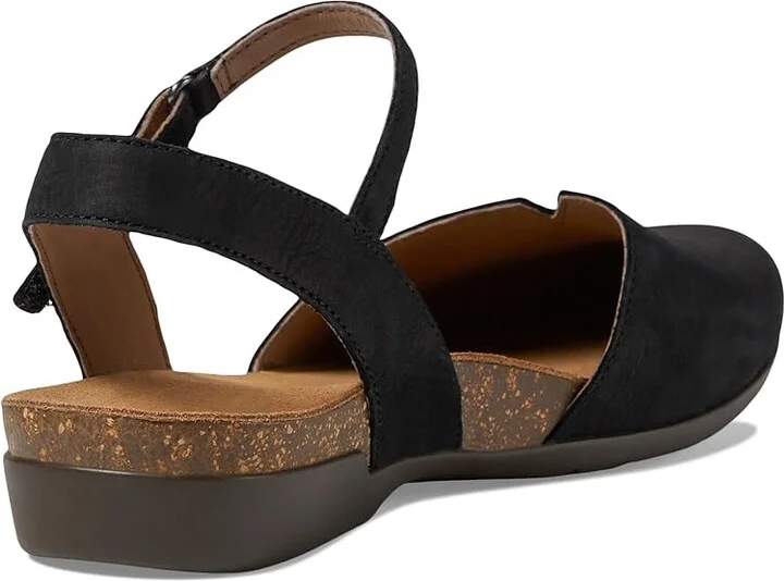 Dansko Rowan Women's Shoes Black Nubuck : EU 36 (US Women's 5.5-6) Regular, Nubuck/Leather - Image 4