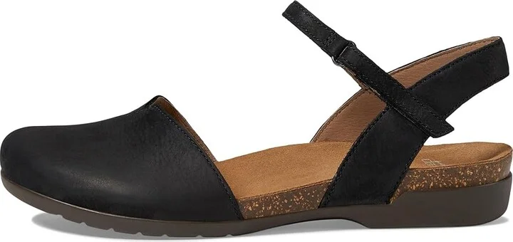 Dansko Rowan Women's Shoes Black Nubuck : EU 36 (US Women's 5.5-6) Regular, Nubuck/Leather - Image 5