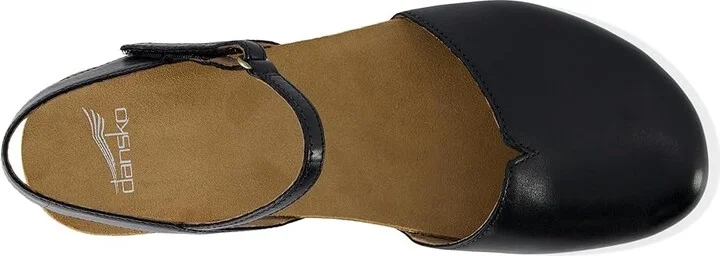 Dansko Rowan Women's Shoes Black Waxy Burnished : EU 41 (US Women's 10.5-11) Regular, Leather - Image 2