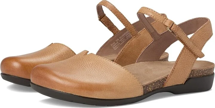 Dansko Rowan Women's Shoes Honey : EU 41 (US Women's 10.5-11) Regular, Nubuck/Leather