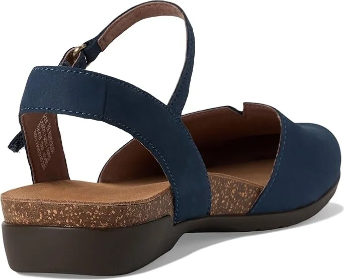 Dansko Rowan Women's Shoes Navy Milled Nubuck : EU 37 (US Women's 6.5-7) Regular, Nubuck/Leather - Image 4