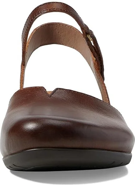 Dansko Rowan Women's Shoes Tan Waxy Burnished : EU 40 (US Women's 9.5-10) Regular, Leather - Image 2