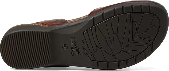 Dansko Rowan Women's Shoes Tan Waxy Burnished : EU 40 (US Women's 9.5-10) Regular, Leather - Image 3