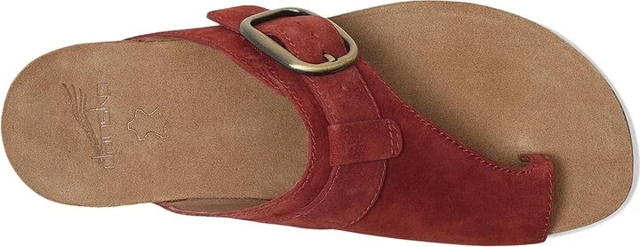 Dansko Rylee Women's Sandals Cayenne : EU 41 (US Women's 10.5-11) Regular, Suede - Image 2