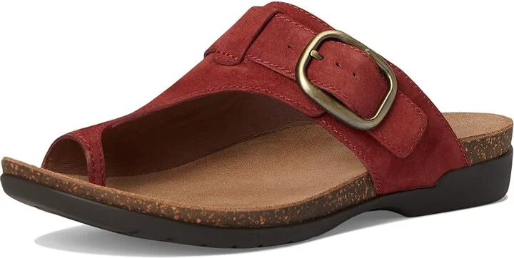 Dansko Rylee Women's Sandals Cayenne : EU 41 (US Women's 10.5-11) Regular, Suede - Image 5
