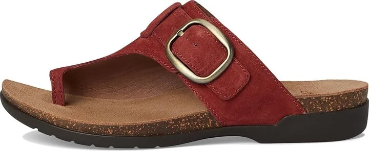 Dansko Rylee Women's Sandals Cayenne : EU 41 (US Women's 10.5-11) Regular, Suede - Image 6