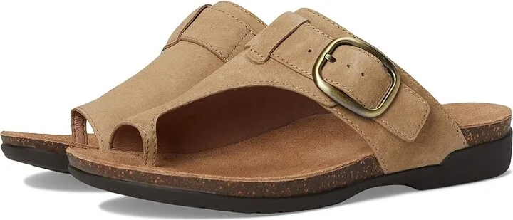 Dansko Rylee Women's Sandals Sand : EU 40 (US Women's 9.5-10) Regular, Suede