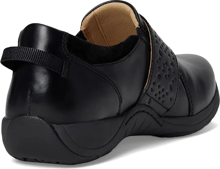 Dansko Sallie Women's Shoes Black Waxy Burnished : EU 39 (US Women's 8.5-9) Wide, Leather - Image 4