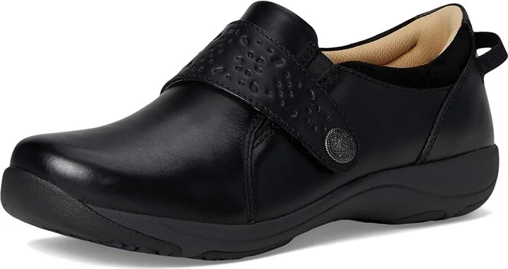 Dansko Sallie Women's Shoes Black Waxy Burnished : EU 39 (US Women's 8.5-9) Wide, Leather - Image 5