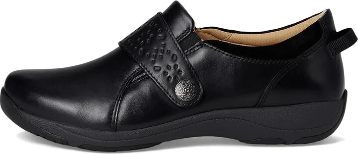 Dansko Sallie Women's Shoes Black Waxy Burnished : EU 39 (US Women's 8.5-9) Wide, Leather - Image 6