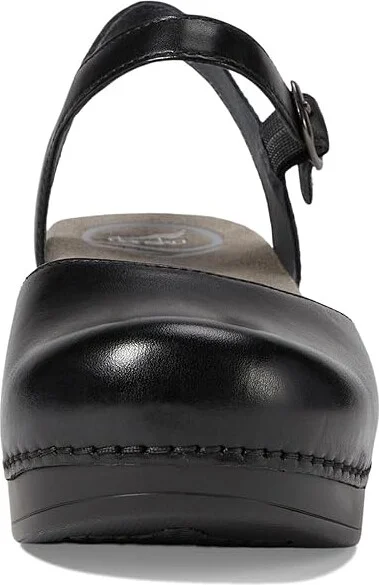Dansko Sam Women's 1-2 inch heel Shoes Black : EU 38 (US Women's 7.5-8) Regular, Leather - Image 3