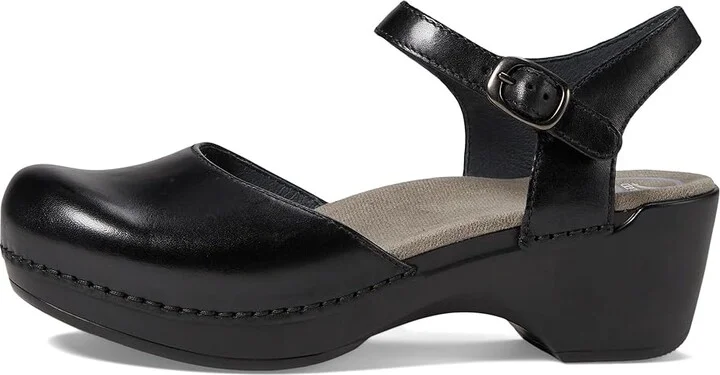 Dansko Sam Women's 1-2 inch heel Shoes Black : EU 38 (US Women's 7.5-8) Regular, Leather - Image 7