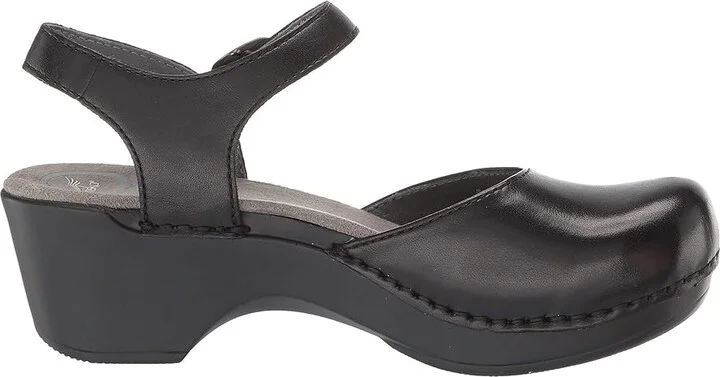 Dansko Sam Women's 1-2 inch heel Shoes Black : EU 38 (US Women's 7.5-8) Regular, Leather - Image 8