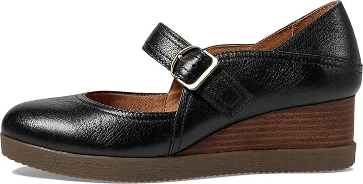 Dansko Sandy Women's Flat Shoes Black Waterproof Milled : EU 39 (US Women's 8.5-9) Regular, Leather - Image 5