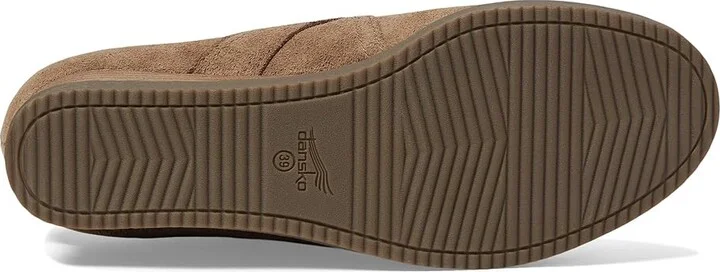 Dansko Sandy Women's Flat Shoes Morel Waterproof Suede : EU 40 (US Women's 9.5-10) Regular, Leather - Image 3