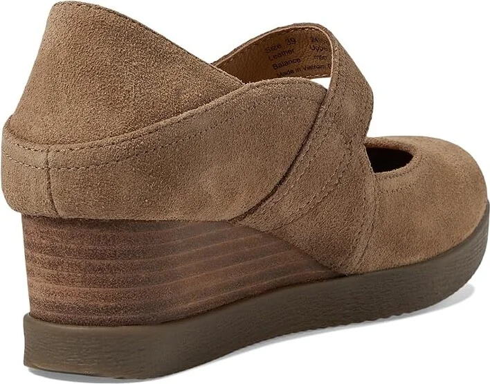Dansko Sandy Women's Flat Shoes Morel Waterproof Suede : EU 40 (US Women's 9.5-10) Regular, Leather - Image 4