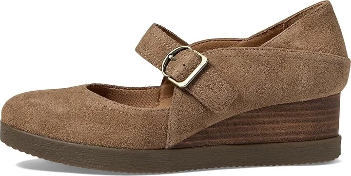 Dansko Sandy Women's Flat Shoes Morel Waterproof Suede : EU 40 (US Women's 9.5-10) Regular, Leather - Image 5