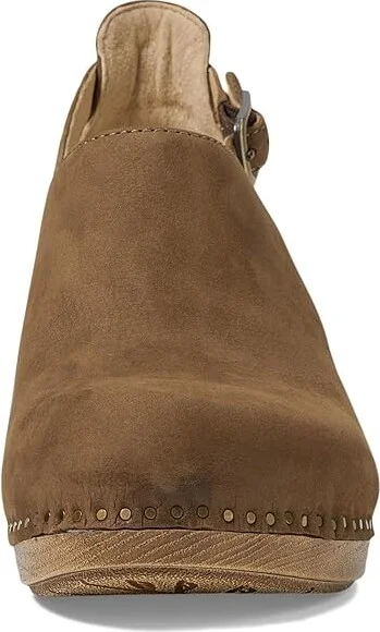 Dansko Sassy Women's Flat Shoes Morel Milled Nubuck : EU 42 (US Women's 11.5-12) Regular, Leather - Image 2