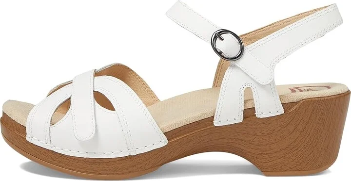 Dansko Season Women's Shoes White Full Grain : EU 38 (US Women's 7.5-8) Regular, Leather - Image 7